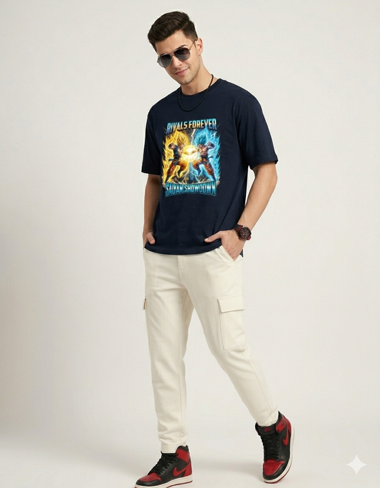 Two Powerful Warriors (Anime) T-shirt